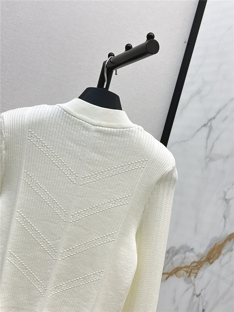 Balmain knitted cardigan with gold buttons replica d&g clothing