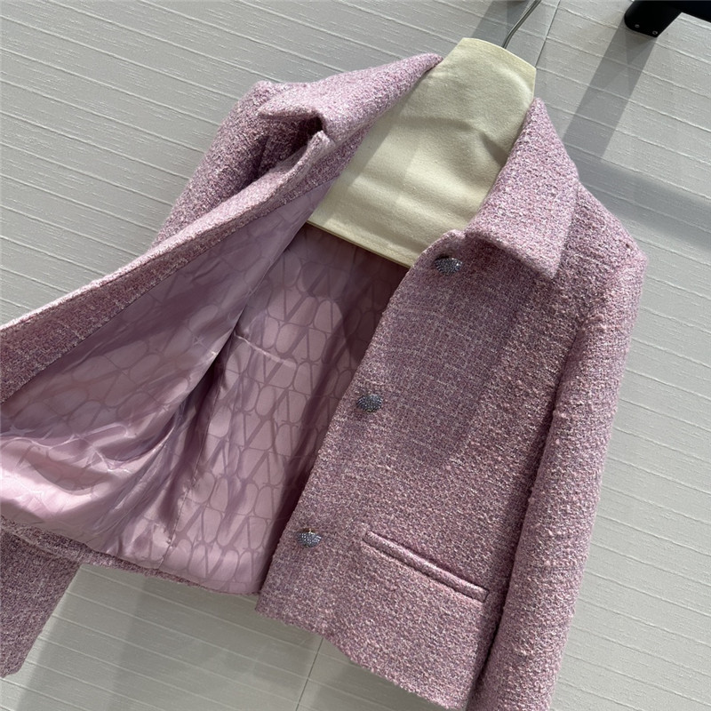 Va1e*ntin0 tweed small jacket replica clothing sites