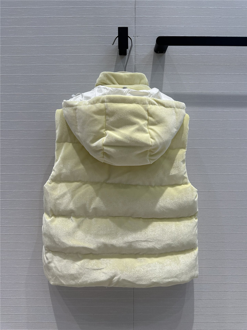 Moncler corduroy vest down jacket replicas clothes