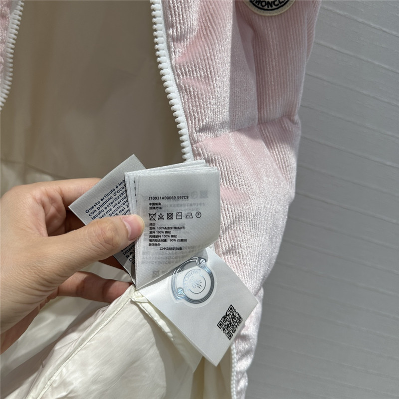 Moncler corduroy vest down jacket replicas clothes