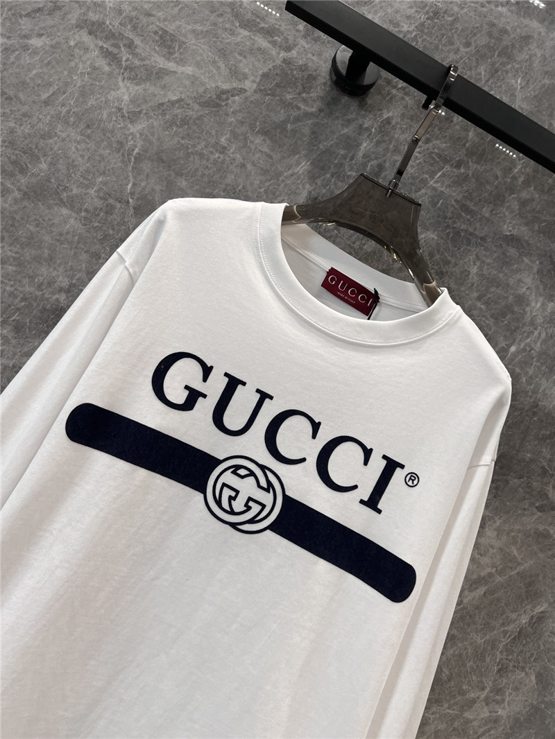 Gvc*1 round neck long sleeve t-shirt replica clothes