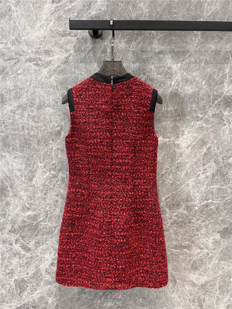 M1um1u floral print hip-hugging vest dress replicas clothes