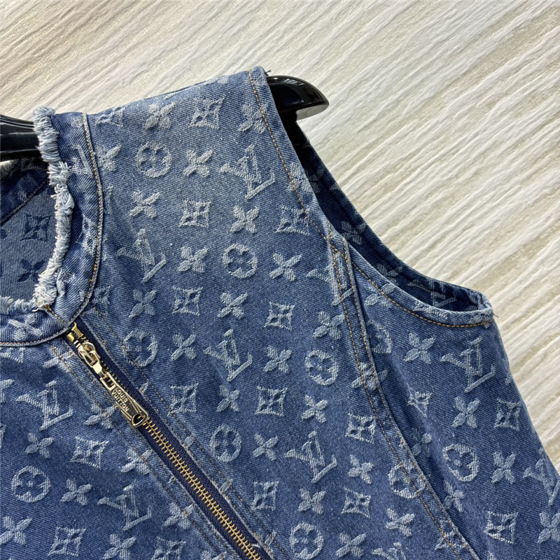 l0vis Vvtt0n lv jacquard vest dress replica designer clothes
