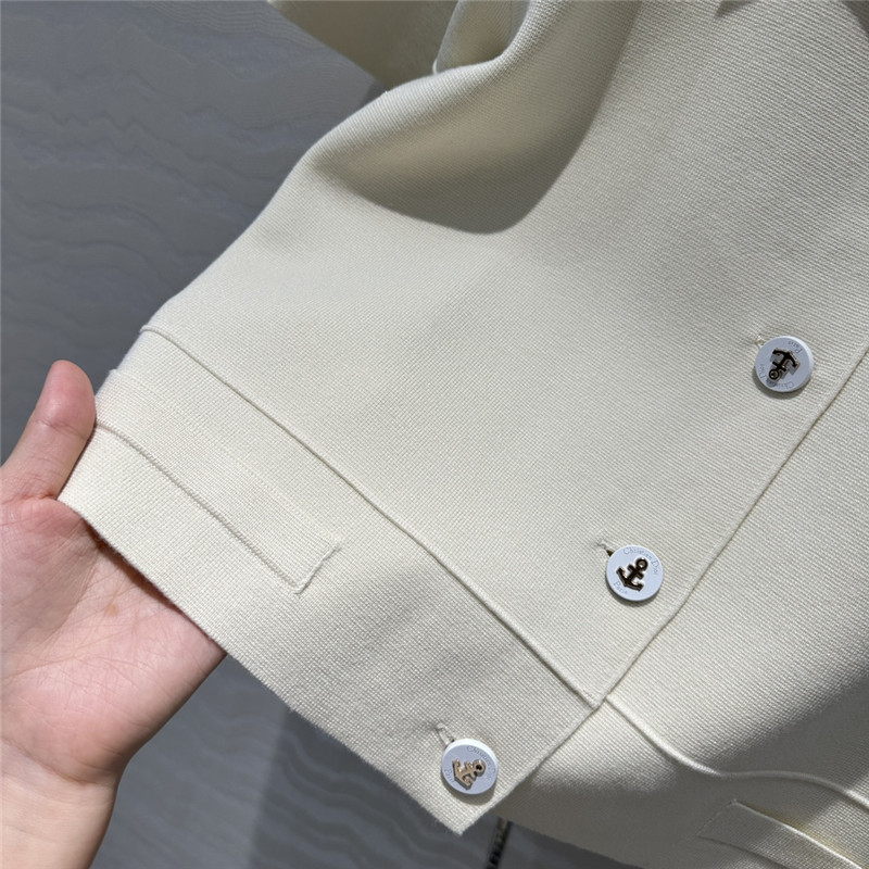 D10r navy style lapel small jacket replica d&g clothing