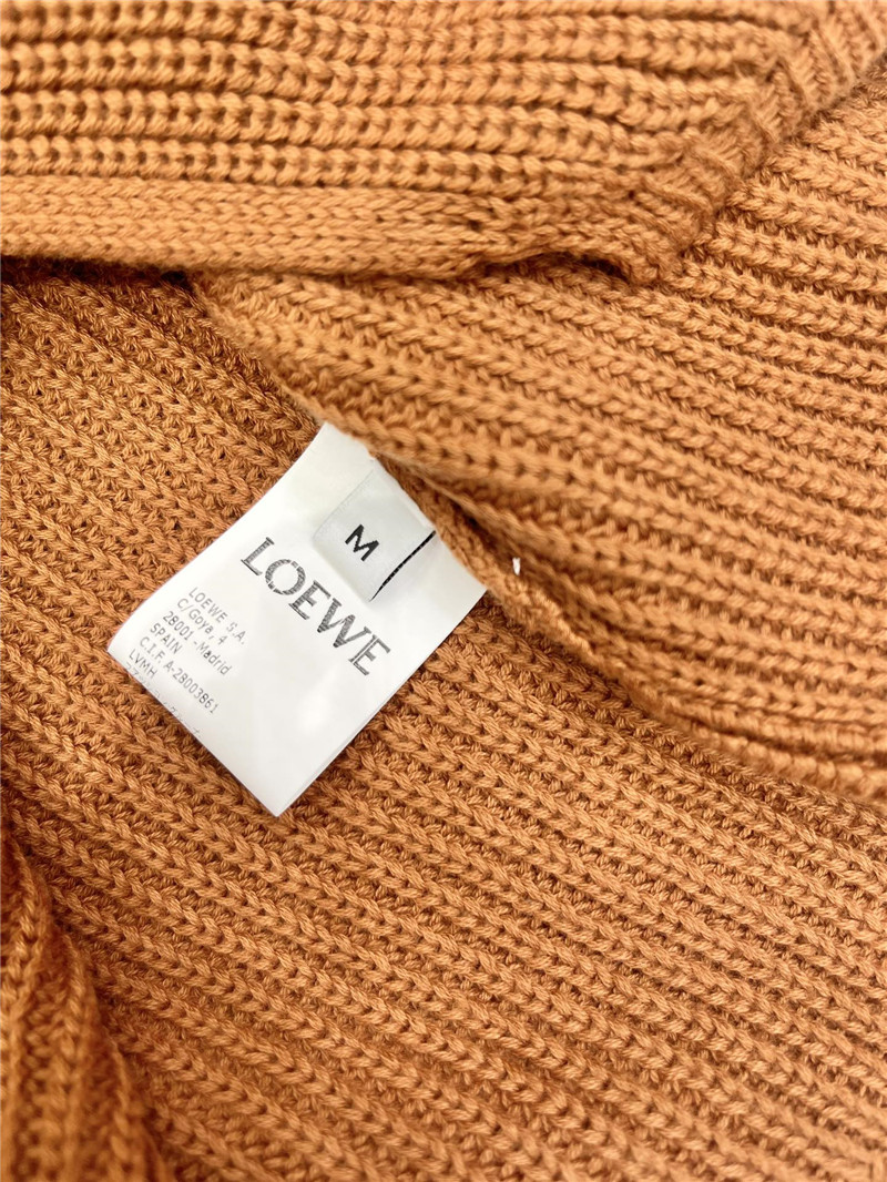 L0ew* ribbed wool cardigan replica designer clothes