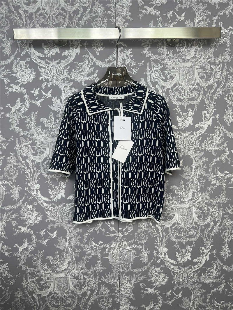 D10r knitted lapel cardigan replica d&g clothing