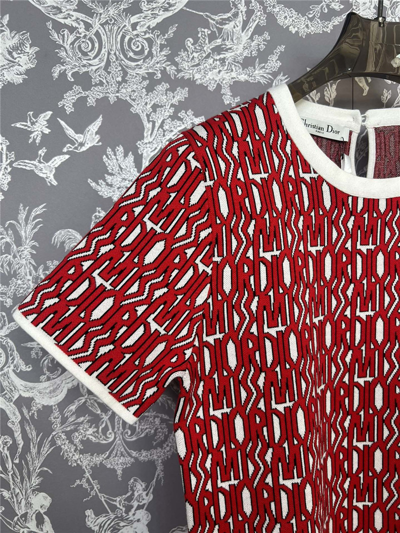 D10r knitted round neck short sleeves replica designer clothes