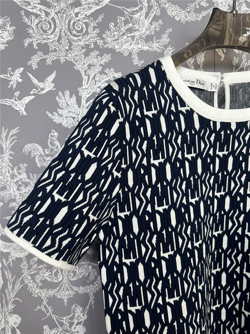 D10r knitted round neck short sleeves replica designer clothes