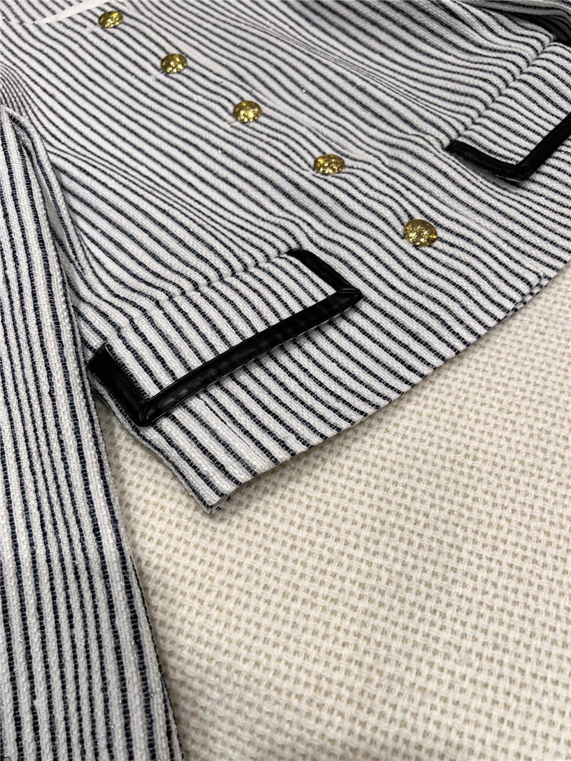 Ce1i*e new striped jacket replica designer clothes