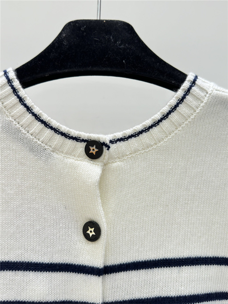 D10r back cardigan knit short sleeves replica clothing