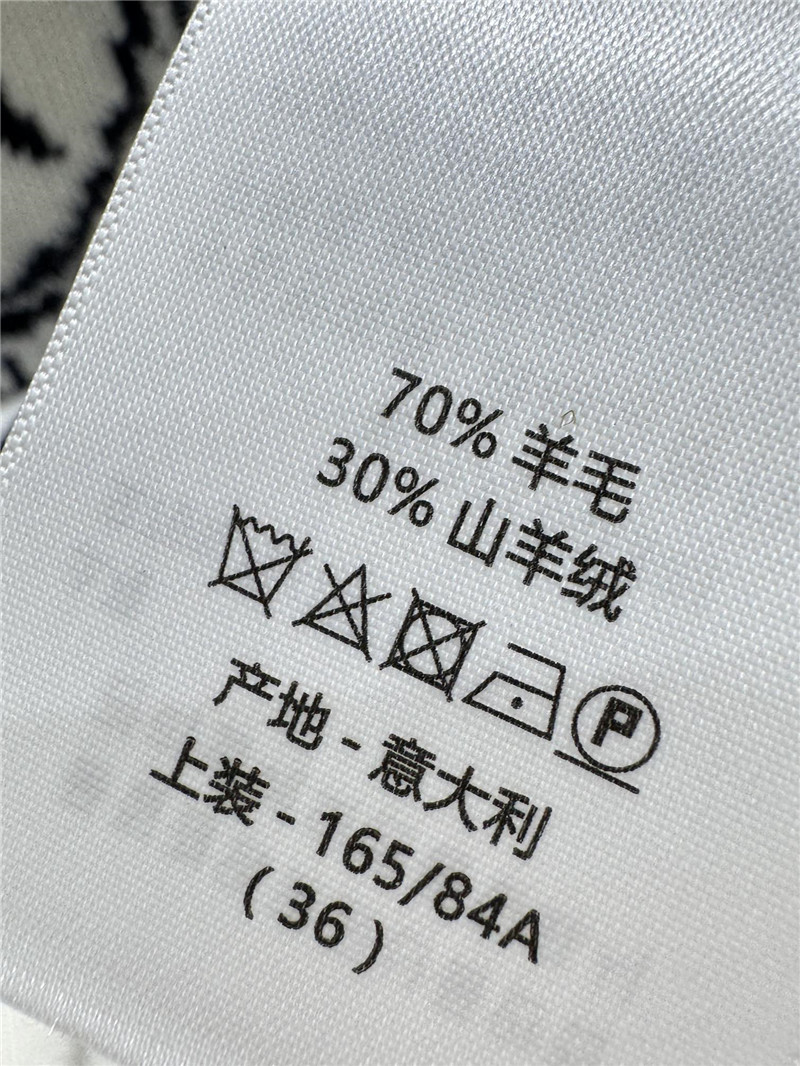 D10r back cardigan knit short sleeves replica clothing