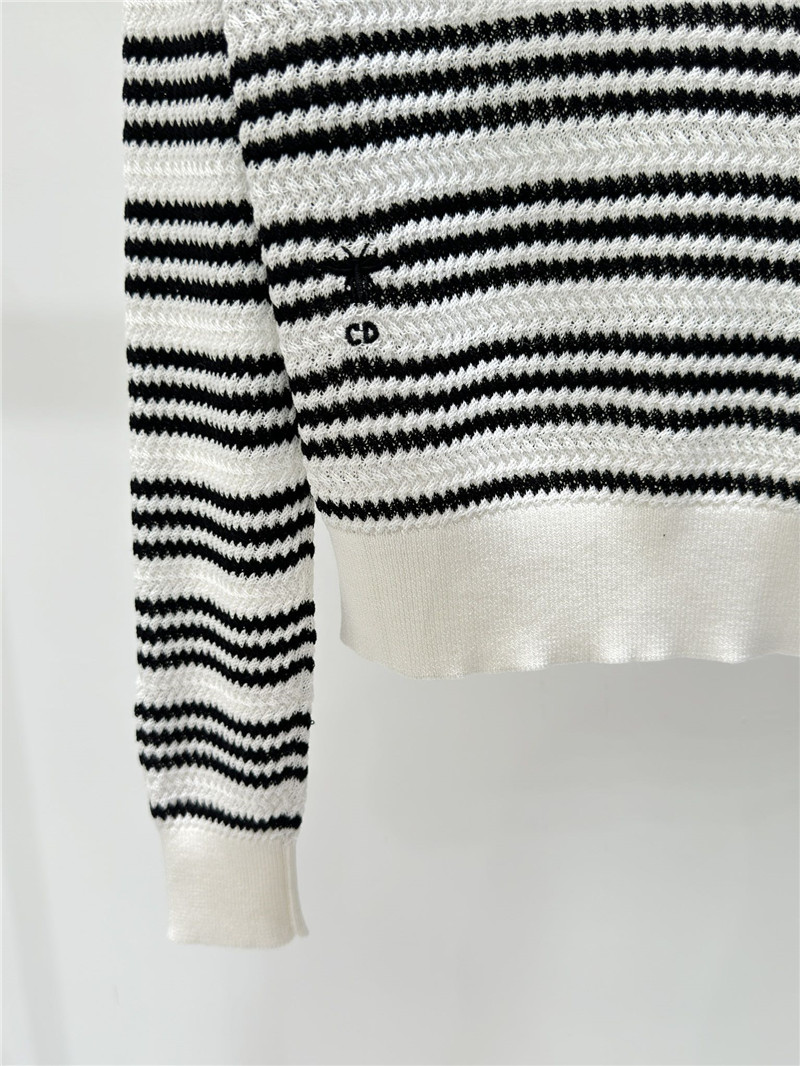 D10r navy collar knitted long sleeves replica clothes