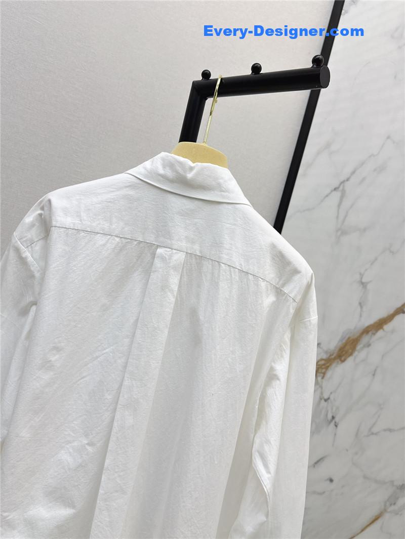 M1um1u lace minimalist shirt replica d&g clothing