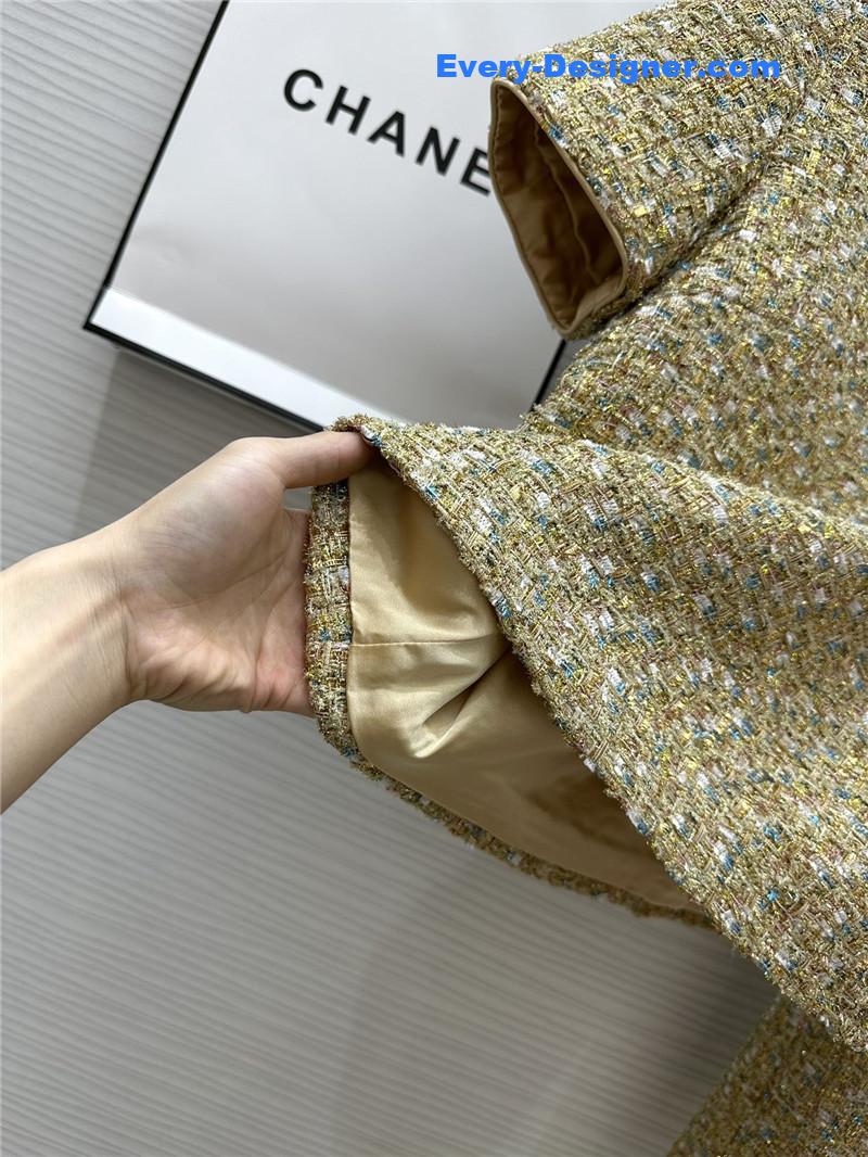 Ch**el tweed suit cheap replica designer clothes