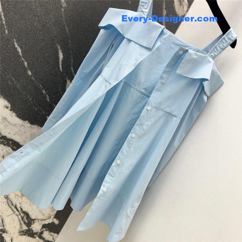 F**di one shoulder dress cheap replica designer clothes