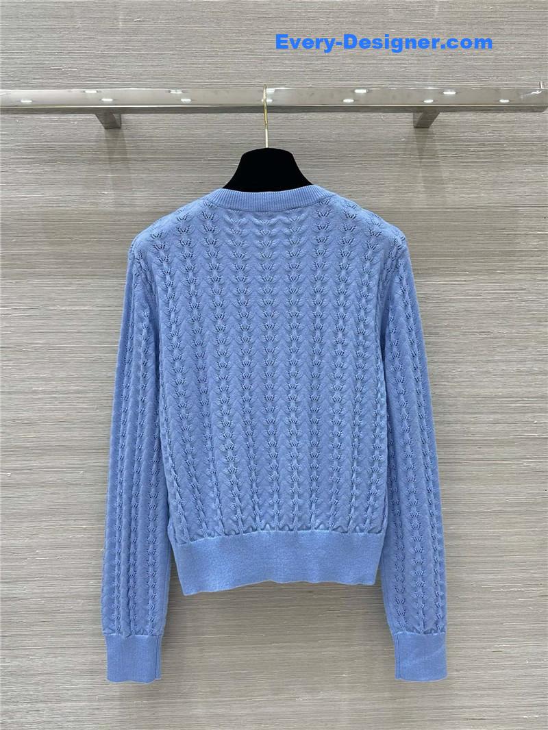 Ch**el knitted cardigan replica d&g clothing