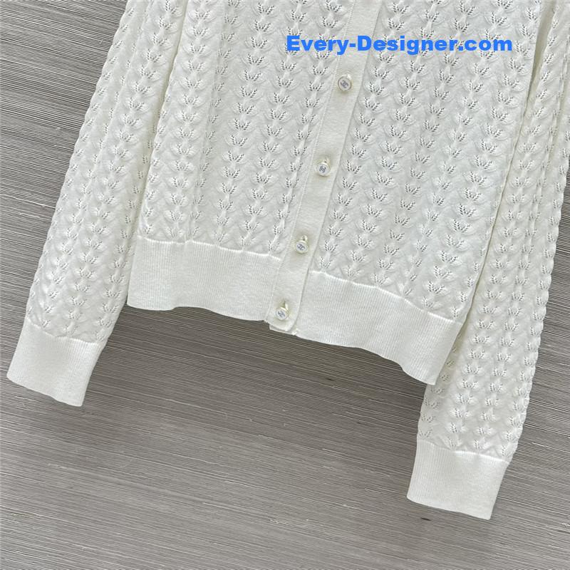 Ch**el knitted cardigan replica d&g clothing