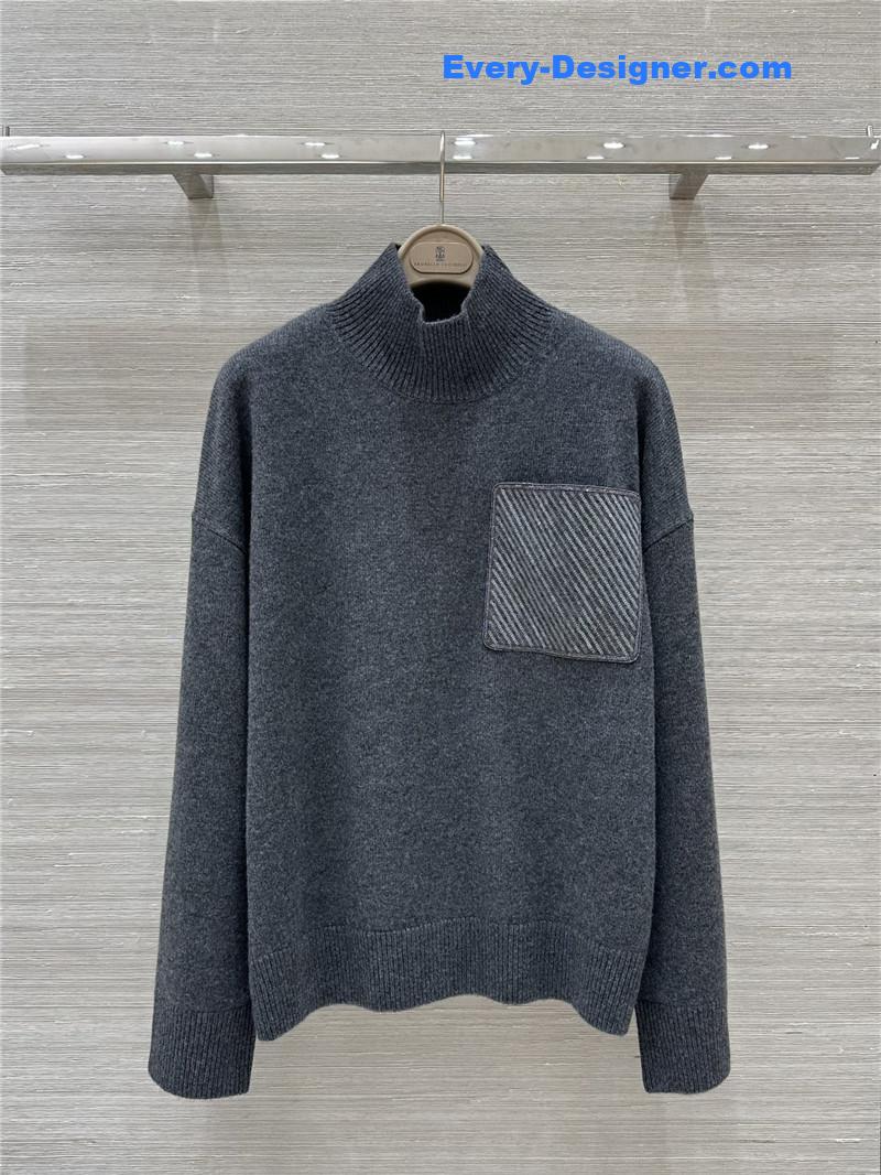 BC sequined cashmere top + pants set replicas clothes