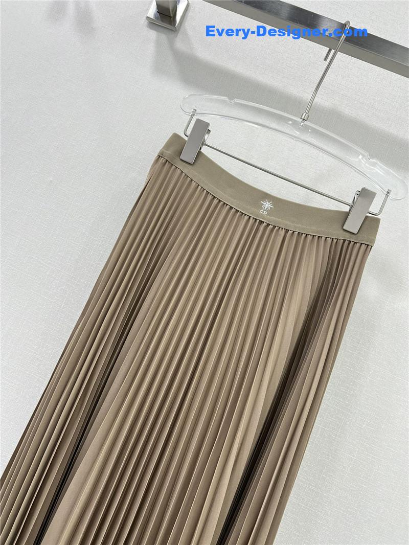 D10r pleated long skirt replica d&g clothing