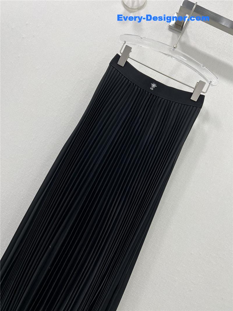 D10r pleated long skirt replica d&g clothing
