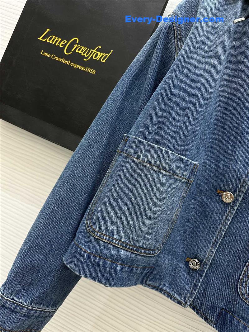 Moncler vintage washed denim jacket replica clothing sites