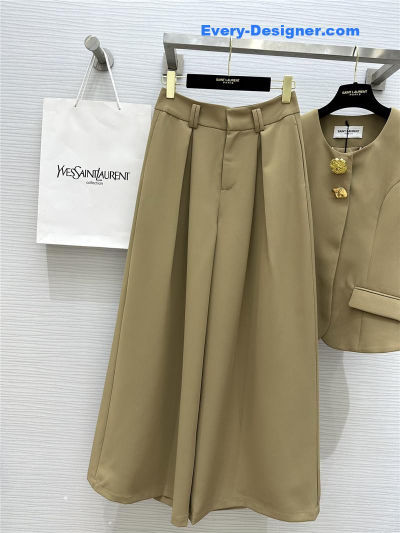 Y51 metal button vest + wide-leg pants set replica clothing sites