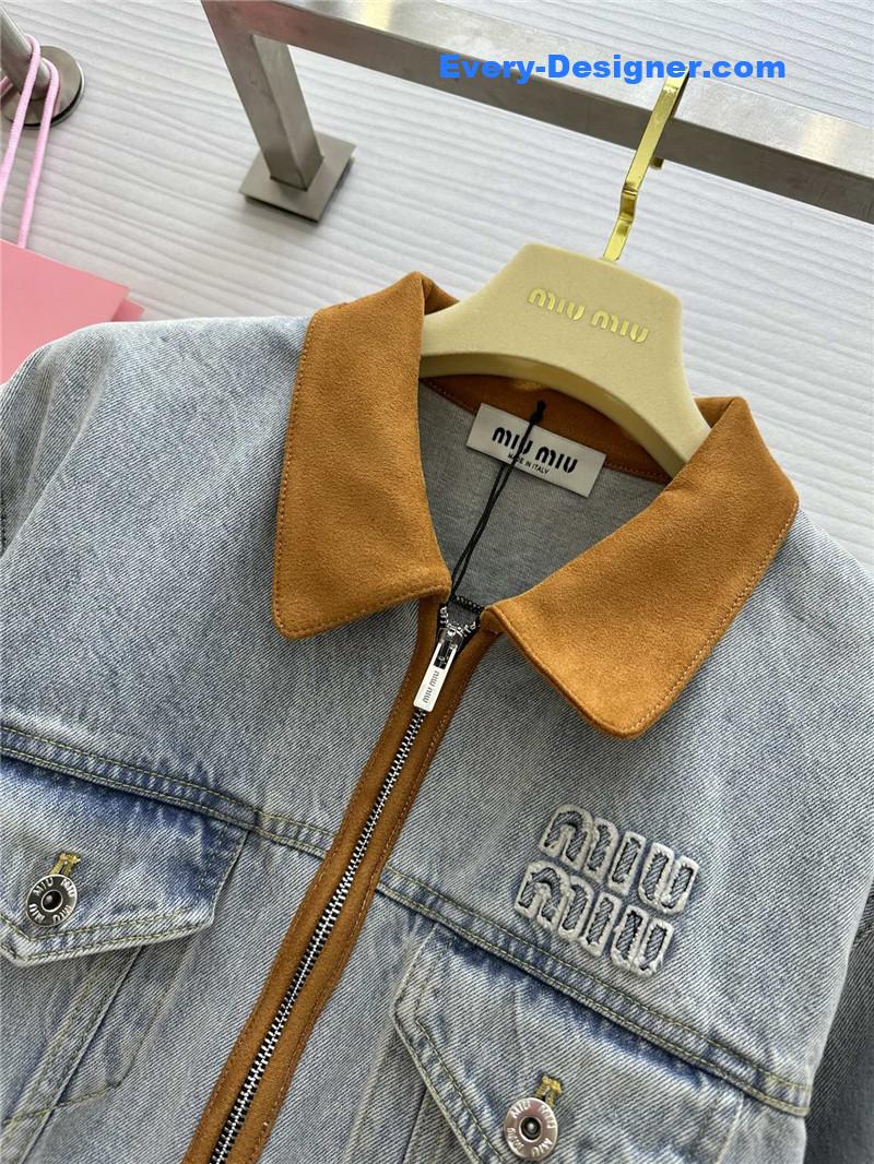 M1um1u drop shoulder jacket replica clothing sites