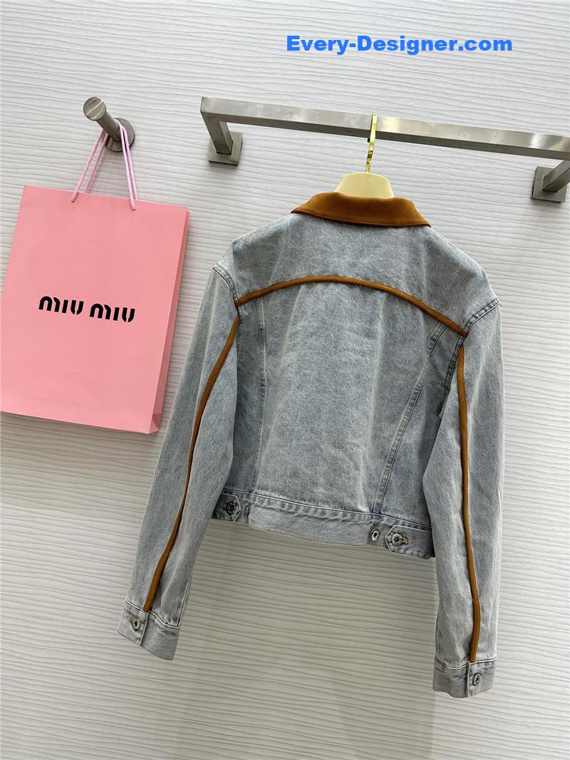 M1um1u drop shoulder jacket replica clothing sites