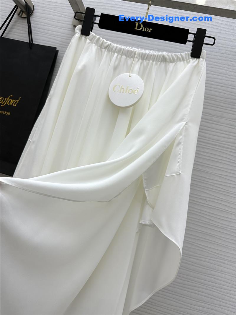 Chloé irregular skirt cheap replica designer clothes