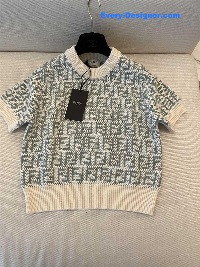 F**di new short sleeve replica clothing sites