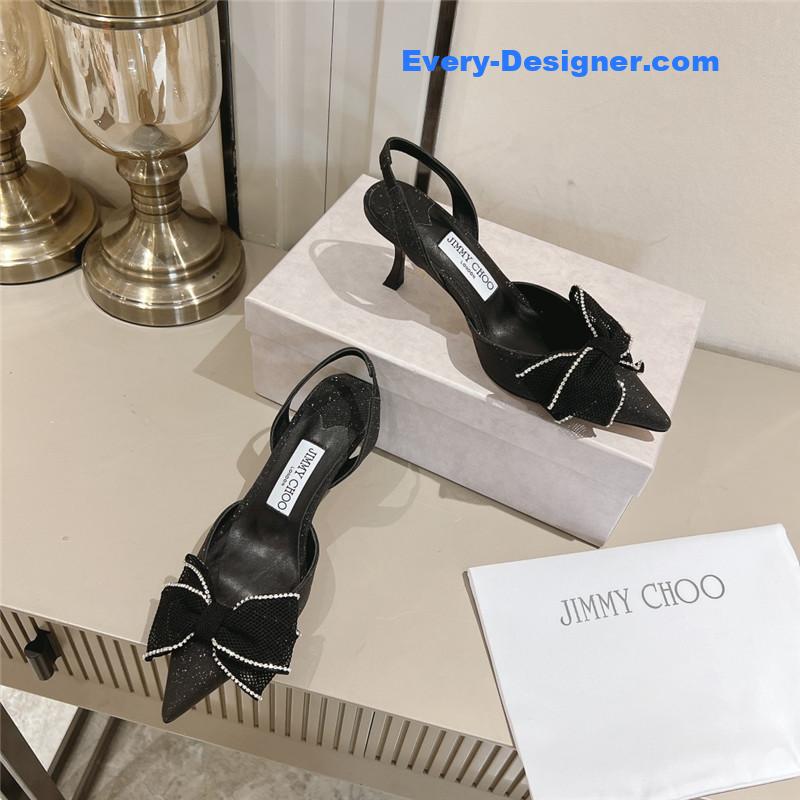 J1m*y Ch00 brook sb 50 black mix glitter fabric shoes