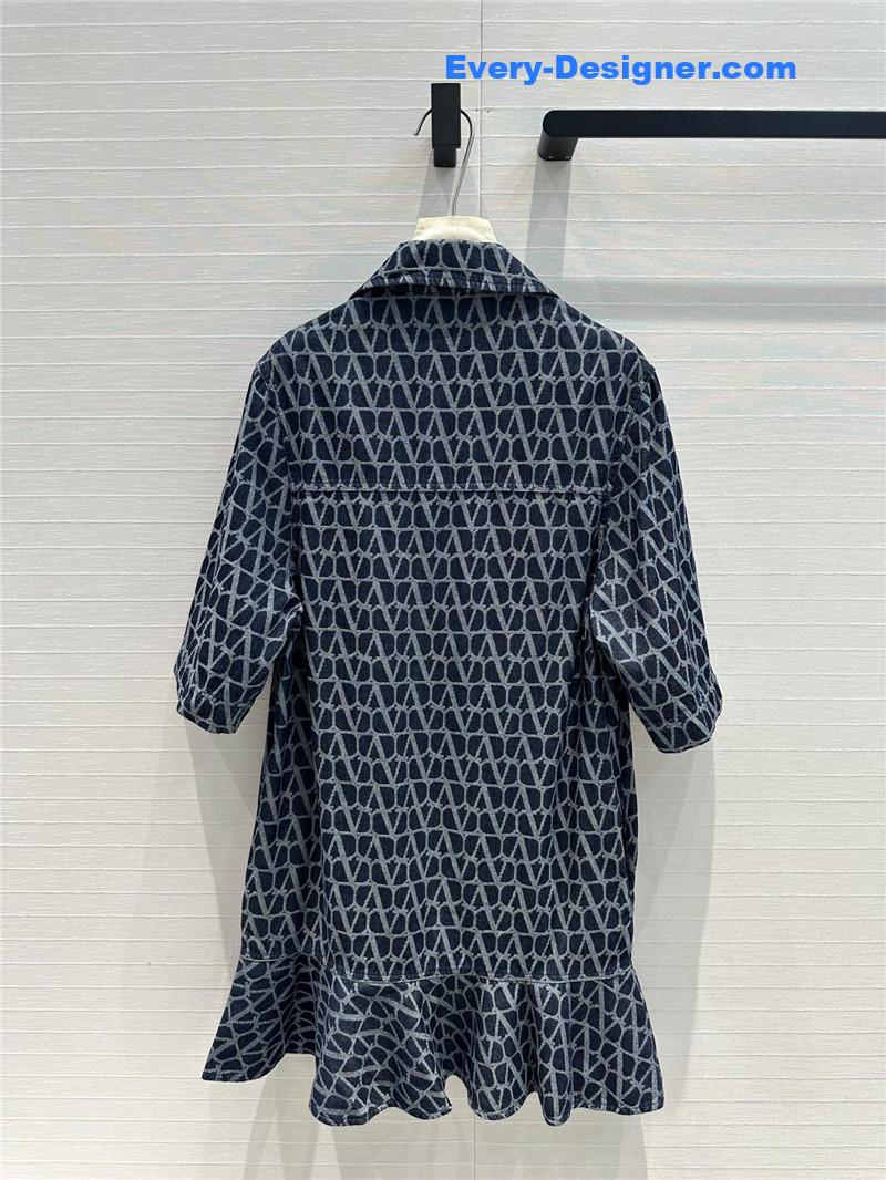 Va1e*ntin0 seven -point sleeve dress replica d & g clothing