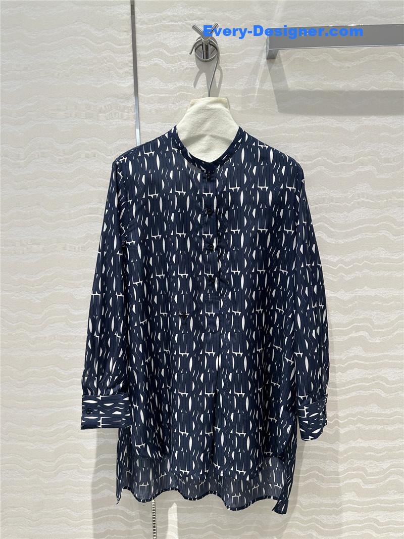 D10r letter element printing pattern shirt replica clother