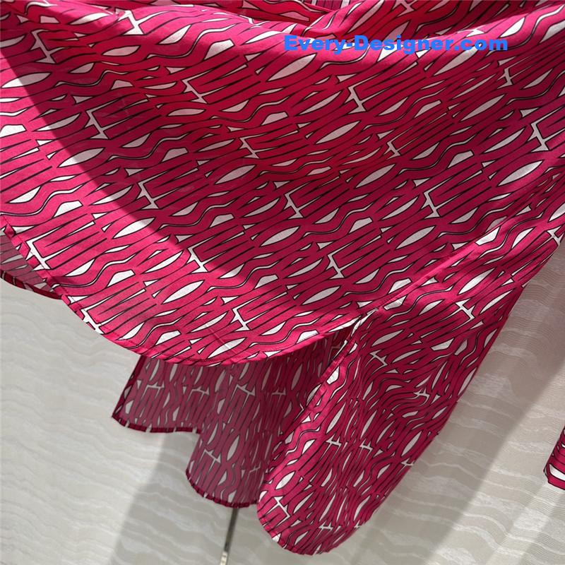 D10r letter element printing pattern shirt replica clother