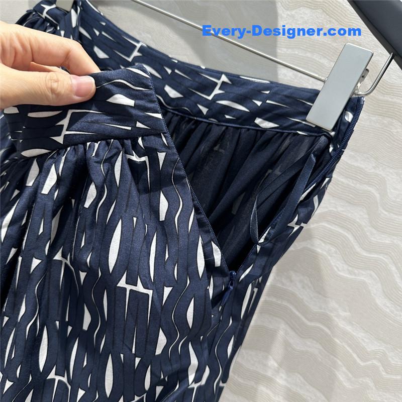 D10r letter element printing pattern long skirt replicas clother