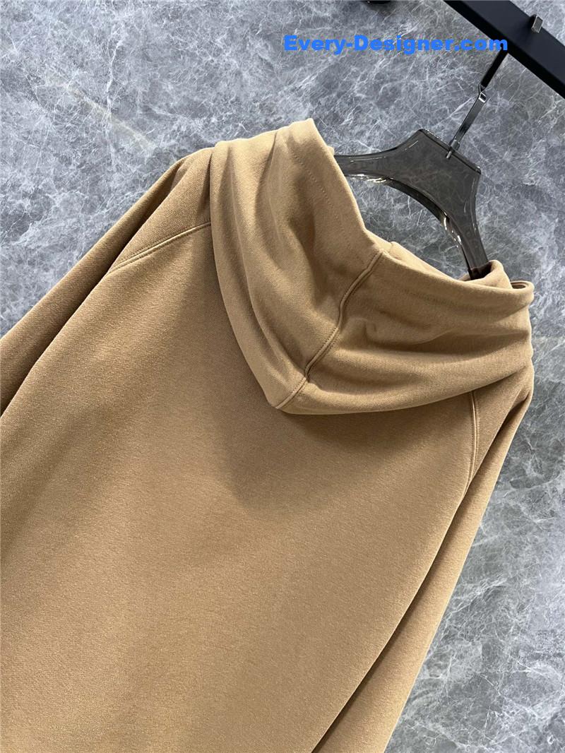 Vanitoo letter embroidery hooded sweater replica clothing