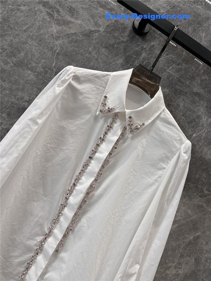 Ch**el long -sleeved shirt replica designer clother