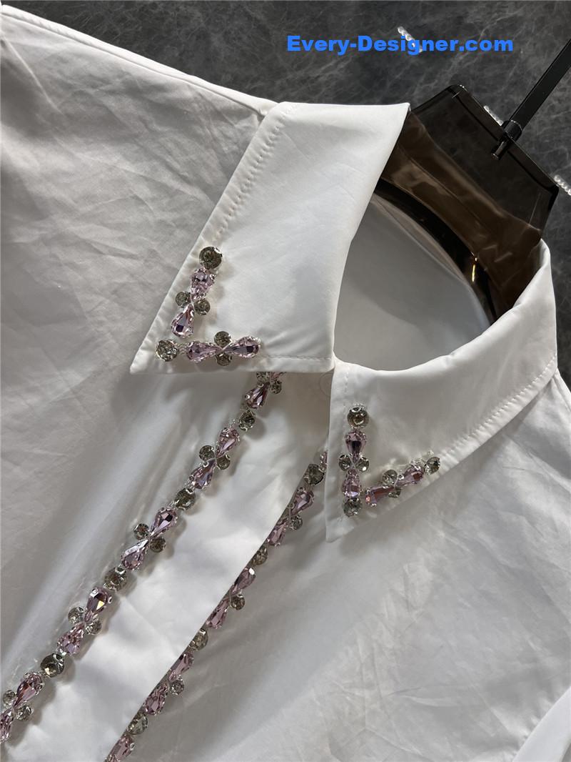 Ch**el long -sleeved shirt replica designer clother
