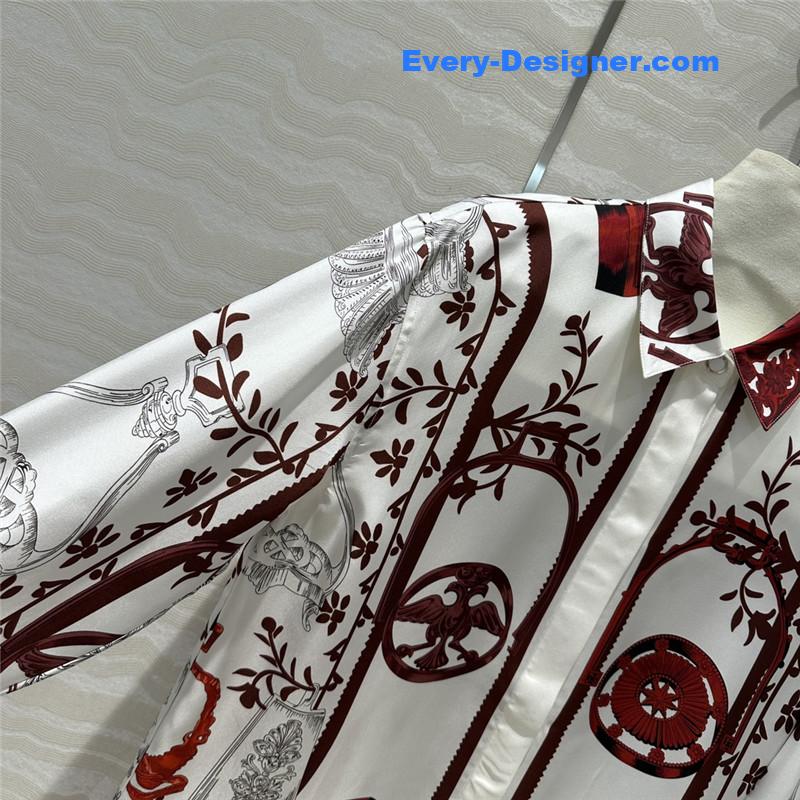 H**me5 printed silk shirt replica clothing sites