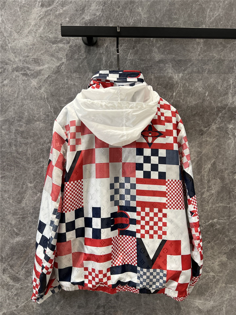 l0vis Vvtt0n lv double-sided windbreaker jacket replica clothes
