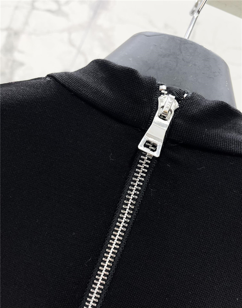 Balmain new rhinestone top replica d&g clothing