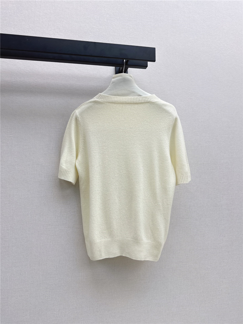 l0vis Vvtt0n lv knitted short-sleeved top replicas clothes