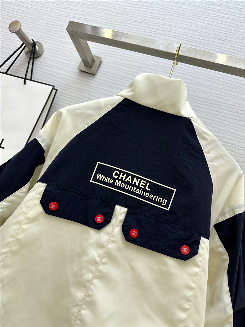 Ch**el hooded short work jacket replica d&g clothing