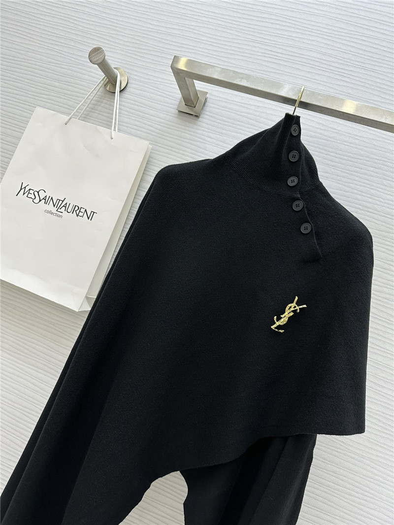 Y51 wool knitted cape replica designer clothes