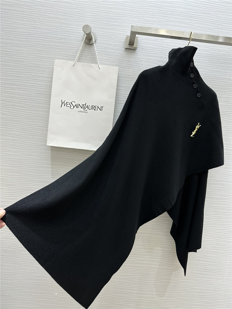 Y51 wool knitted cape replica designer clothes