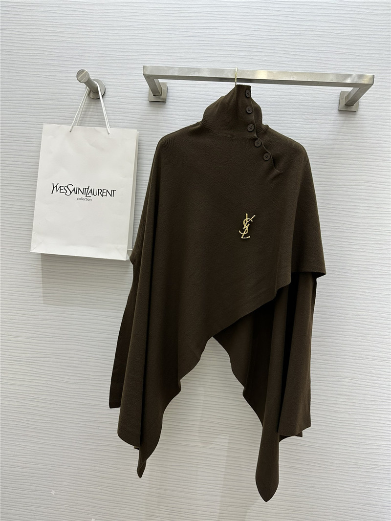 Y51 wool knitted cape replica designer clothes
