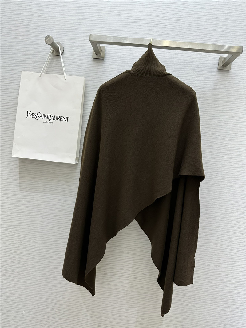 Y51 wool knitted cape replica designer clothes