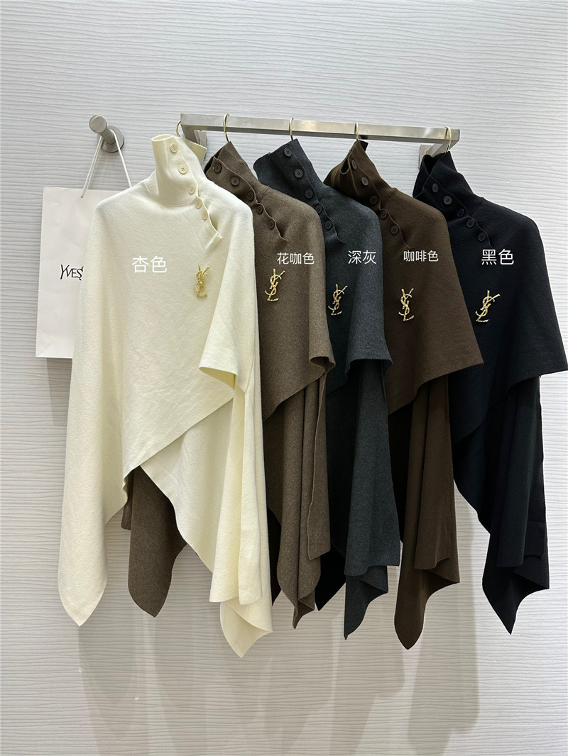 Y51 wool knitted cape replica designer clothes