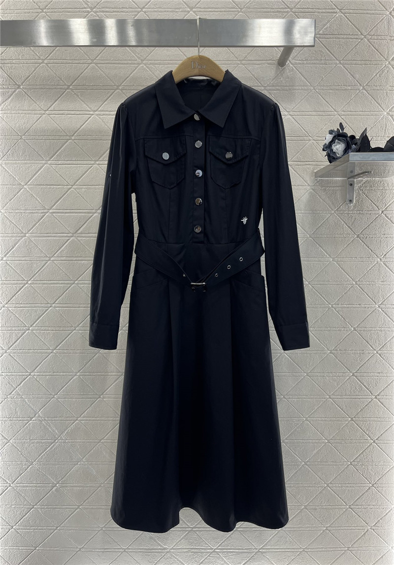D10r long sleeve belt shirt dress replica d&g clothing