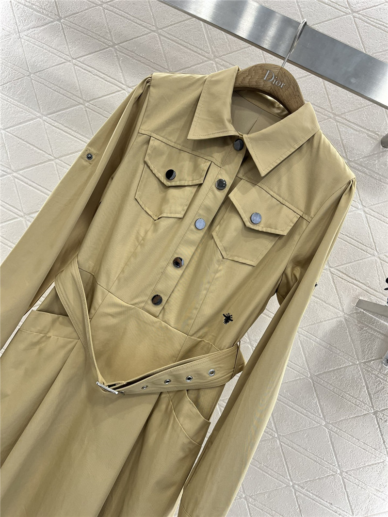 D10r long sleeve belt shirt dress replica d&g clothing